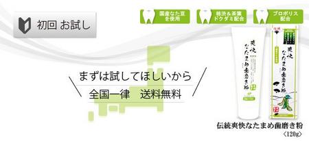 伝統爽快なたまめ歯磨き粉 口コミ 評判